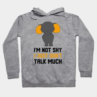 I Just Don't Talk Much Hoodie